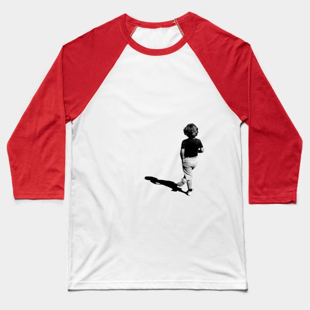 Shadow Baseball T-Shirt by GillouParis